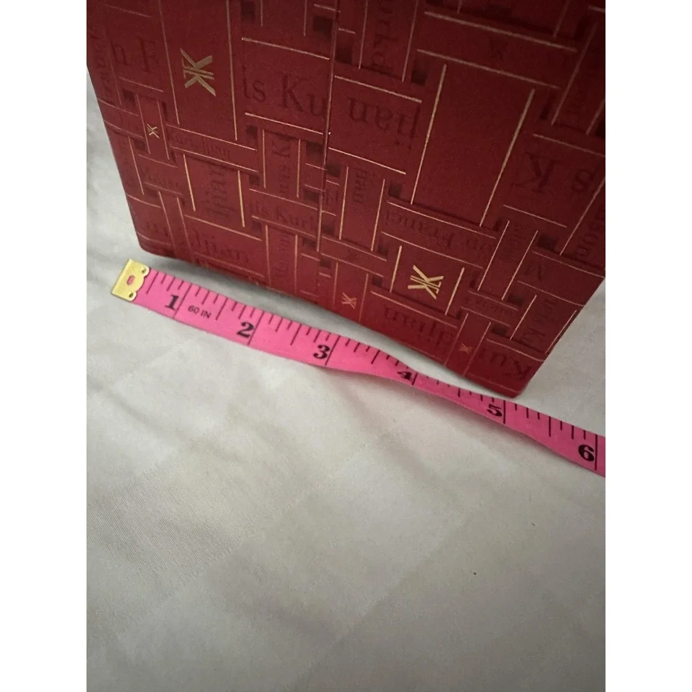 Maison Francis Kurkdjian Red Paper Shopping Gift Bag Medium Rope‎ Handles